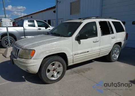 2001 Jeep Grand Cherokee Limited z USA, uszkodzony, nr VIN 1J4GW58NX1C545871